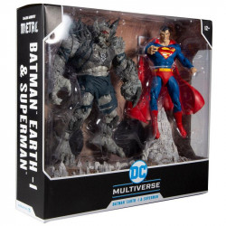 DC Multiverse Pack Figurines Superman vs Devastator Mcfarlane Toys