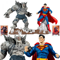  DC Multiverse Pack Figurines Superman vs Devastator Mcfarlane Toys