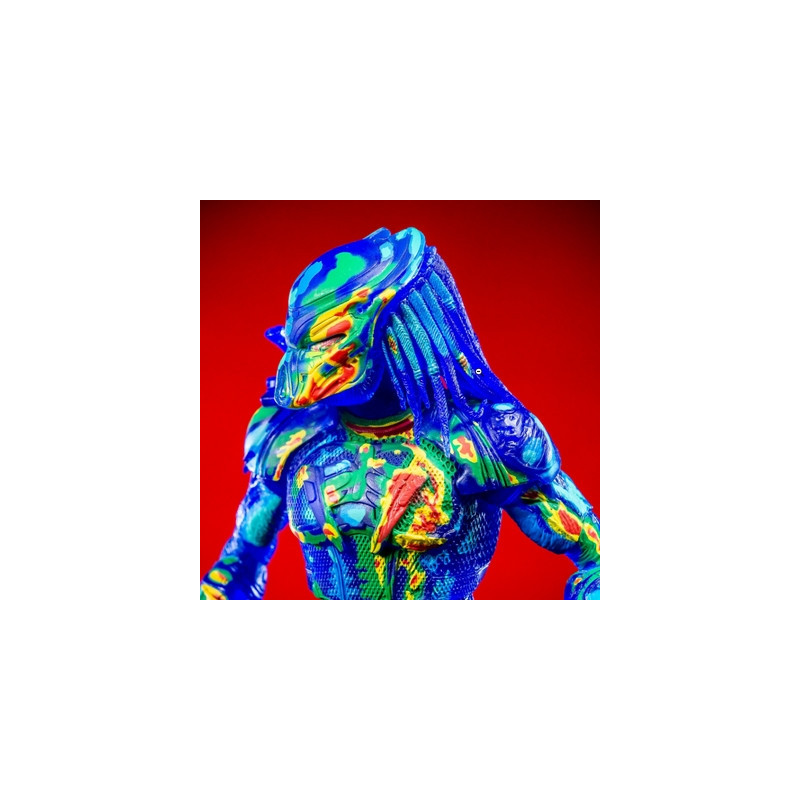 PREDATOR Figurine Figurine Thermal Vision Fugitive Predator Neca