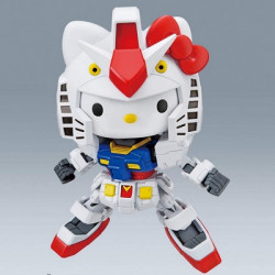 GUNDAM SD Hello Kitty  RX-78-2 Gundam SD EX Bandai Gunpla