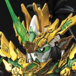 GUNDAM SD Long Xian Liu Bei Unicorn Gundam Bandai Gunpla