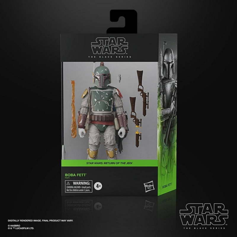 STAR WARS Episode VI Figurine Boba Fett Black Series Deluxe 2021 Hasbro