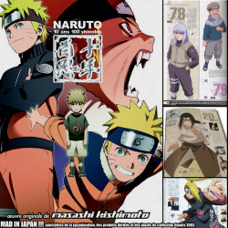 NARUTO art book 10 ans 100 Shinobis