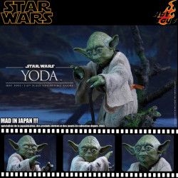  STAR WARS figurine Yoda Dagobah version Hot Toys MMS369