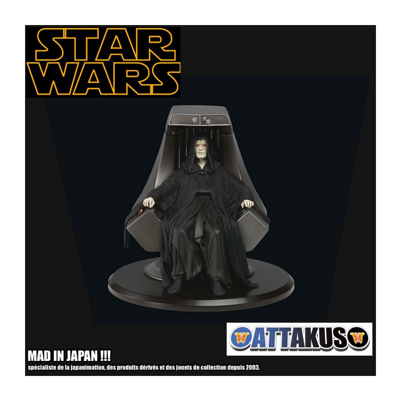 STAR WARS statue Emperor Palpatine Throne Attakus