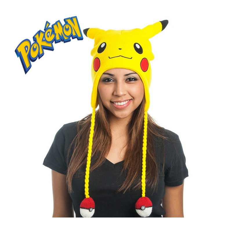 POKEMON Bonnet Pikachu Yellow Laplander Bioworld