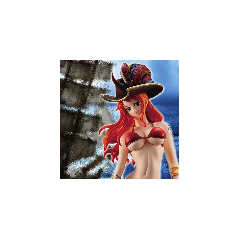 ONE PIECE figurine Nami Flag Diamond Ship Banpresto