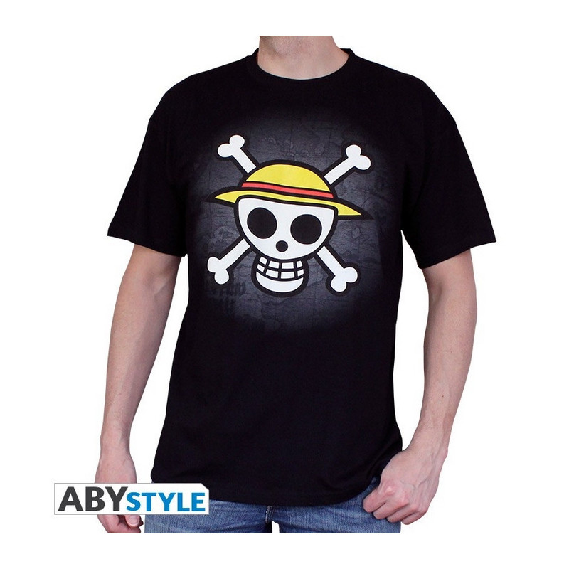 ONE PIECE T-Shirt Pirate Luffy Skull Abystyle