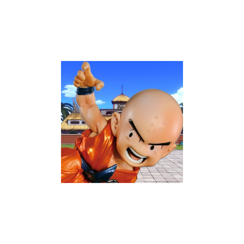 DRAGON BALL figurine Krillin Scultures Metallic Color Banpresto