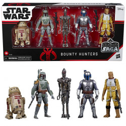 STAR WARS Coffret 5 Figurines Bounty Hunters Hasbro