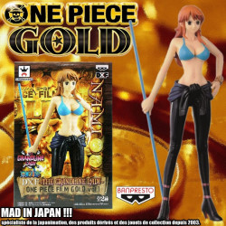 ONE PIECE GOLD figurine Nami DXF Grandline Lady Banpresto