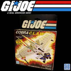 GI JOE Cobra C.L.A.W. 1984 Hasbro