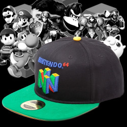 NINTENDO Casquette Nintendo 64 Snapback Difuzed