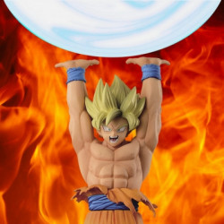 DRAGON BALL SUPER figurine Son Goku S. Saiyan Genkidama Banpresto