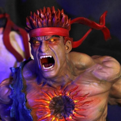 ULTRA STREET FIGHTER IV statue Evil Ryu - The Beast Unleashed Kinetiquettes