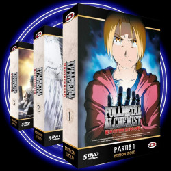 FULLMETAL ALCHEMIST BROTHERHOOD Intégrale DVD Edition Gold