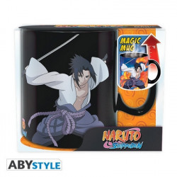 NARUTO SHIPPUDEN Mug Heat Change Naruto & Sasuke duel Abystyle