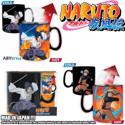  NARUTO SHIPPUDEN Mug Heat Change Naruto & Sasuke duel Abystyle