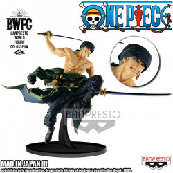  ONE PIECE figurine Roronoa Zoro BWFC Vol.1 Banpresto