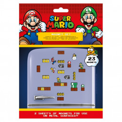 SUPER MARIO Magnet set Frigo Pyramid