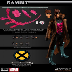  X-MEN Figurine Gambit One:12 Collective Mezco Toyz