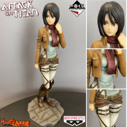  ATTACK ON TITAN Figurine Mikasa Ackerman Ichiban Kuji Banpresto