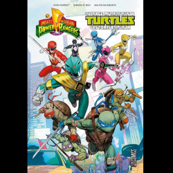 MIGHTY MORPHIN POWER RANGERS & TEENAGE MUTANT NINJA TURTLES