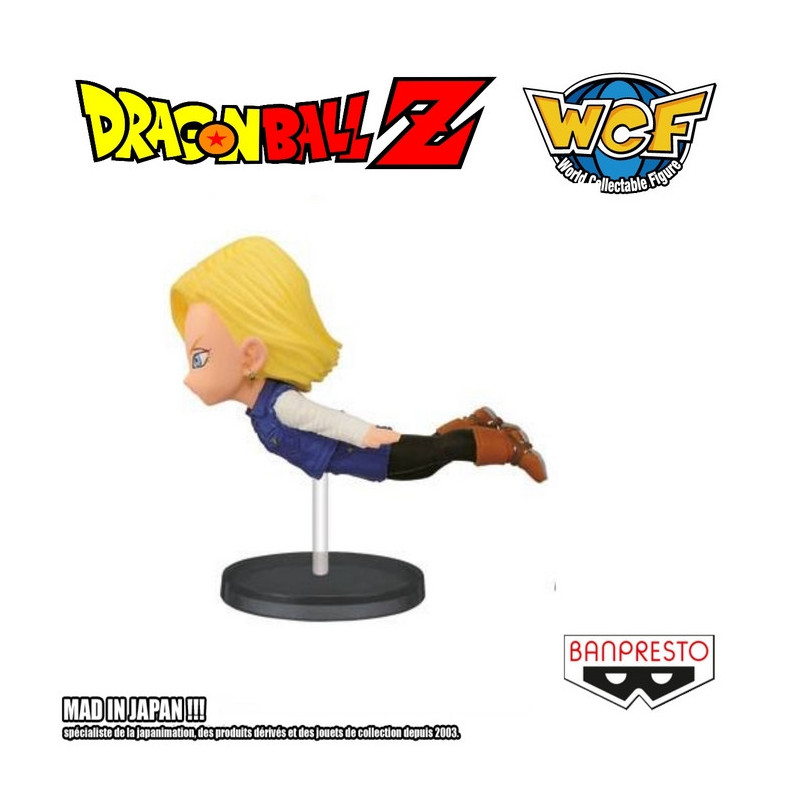 DRAGON BALL Z figurine C-18 WCF Banpresto