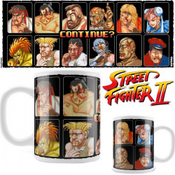 STREET FIGHTER 2 mug Continue Gataka