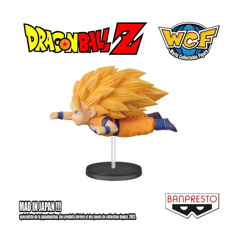 DRAGON BALL Z figurine Son Goku SS 3 WCF Banpresto