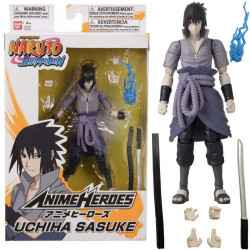  NARUTO Figurine Anime Heroes Uchiha Sasuke Bandai