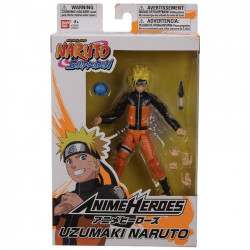 NARUTO Figurine Anime Heroes Uzumaki Naruto Bandai