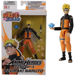  NARUTO Figurine Anime Heroes Uzumaki Naruto Bandai