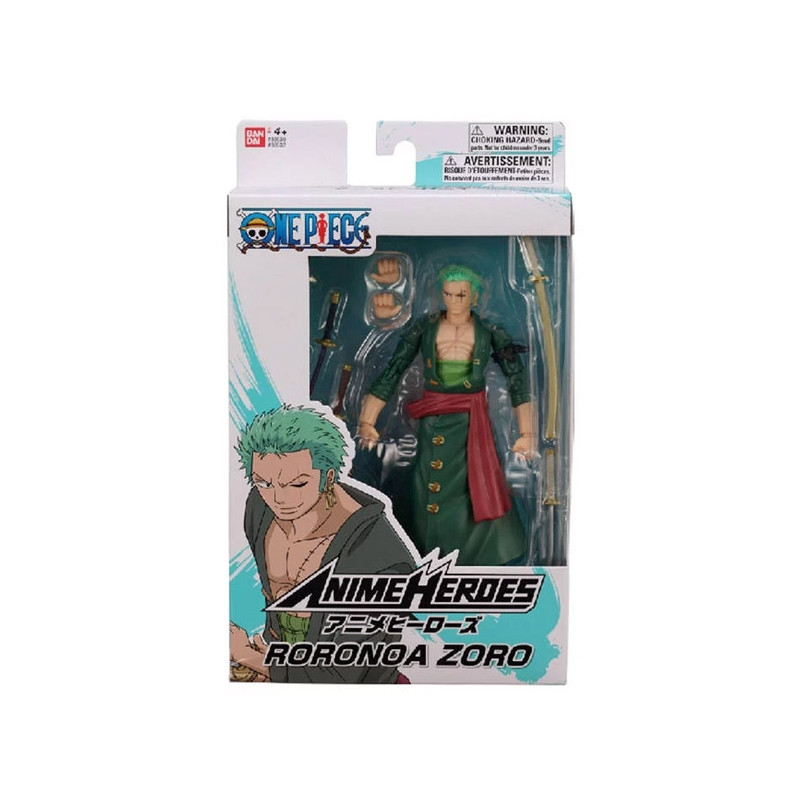 ONE PIECE Figurine Anime Heroes Zoro Bandai