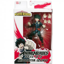 MHA Figurine Izuku Midoriya Anime Heroes Bandai