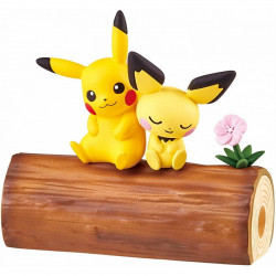 POKEMON Figurine Pikachu et Pichu Nakayoshi Friends Collection Re-ment  