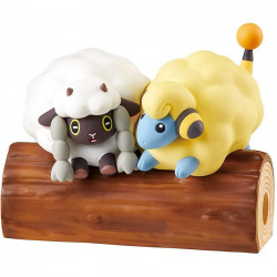 POKEMON Figurine Moumouton et Wattouat Nakayoshi Friends Collection Re-ment