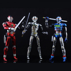  SPACE SHERIFFS pack Gavan Sharivan Shaider S.H.Figuarts Tamashii