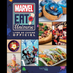 MARVEL EAT THE UNIVERSE Livre de cuisine officiel Hachette Heroes