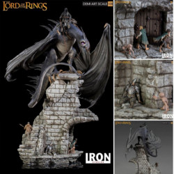  LE SEIGNEUR DES ANNEAUX Statue Fell Beast Demi Art Scale Iron Studios