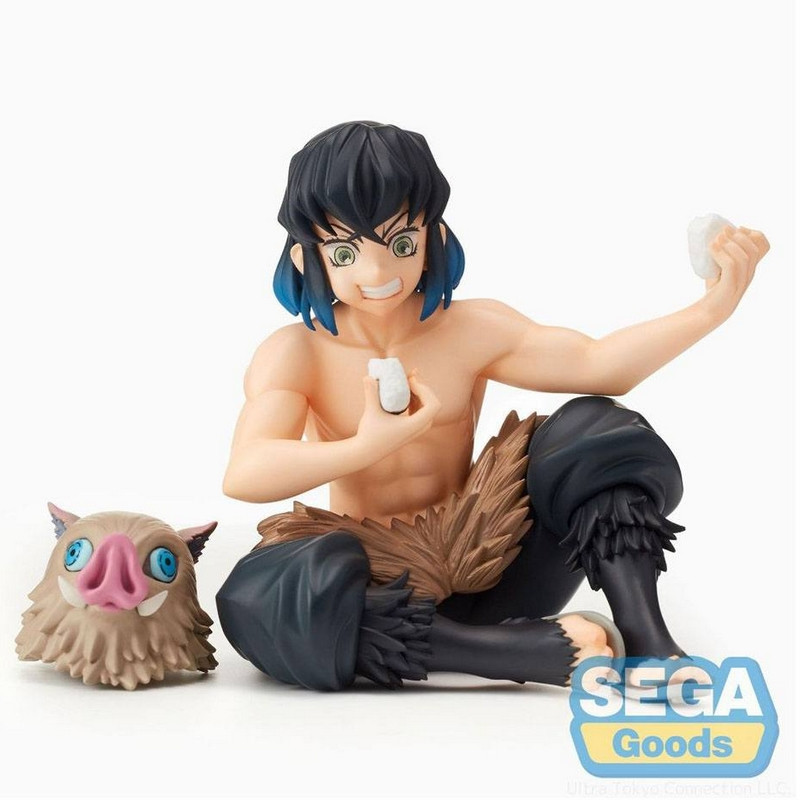 DEMON SLAYER Figurine Perching Inosuke Hashibira PM Sega