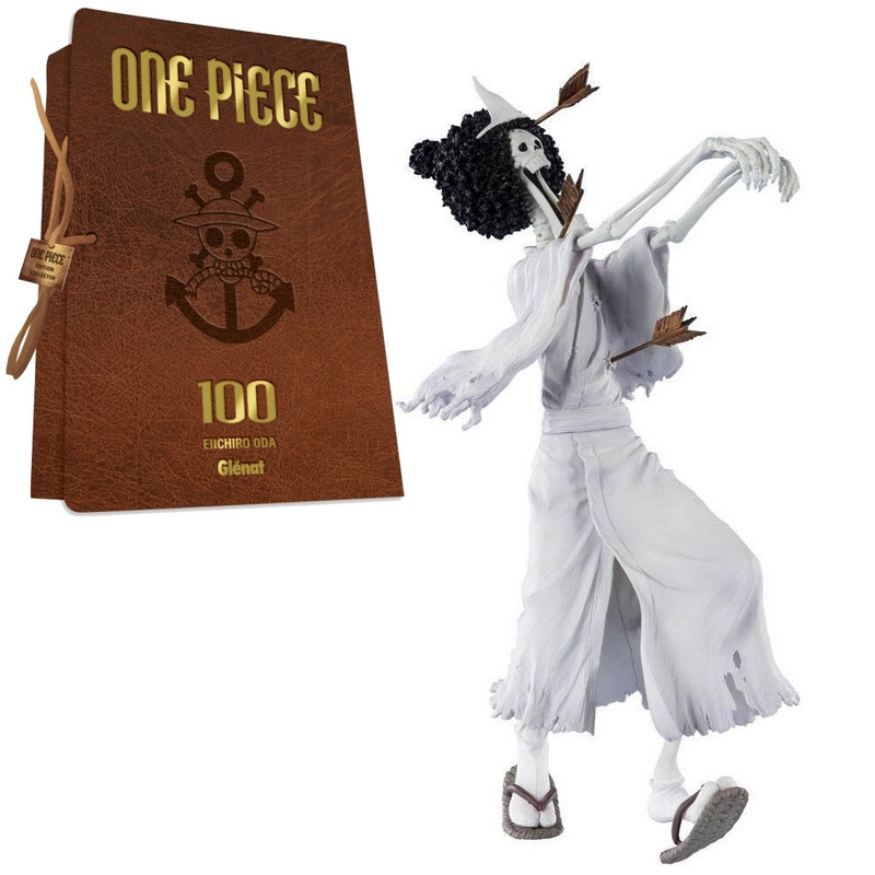 ONE PIECE Pack Noël Tome 100 & Figuarts Zero Honekichi  Brook Bandai