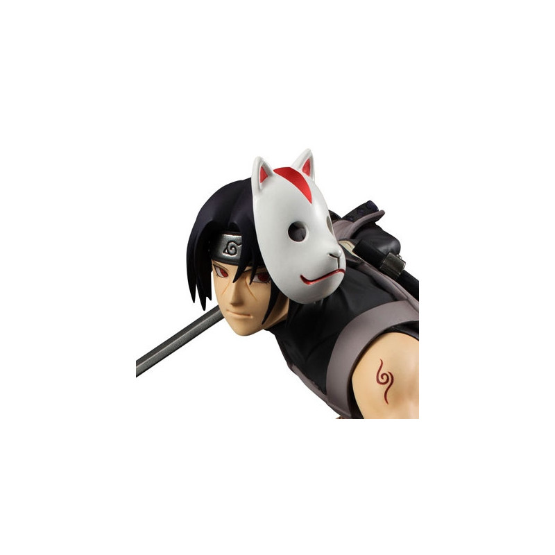 NARUTO SHIPPUDEN figurine G.E.M. Itachi Uchiha Anbu Megahouse