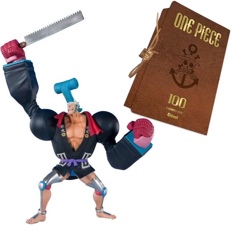 ONE PIECE Pack Noël Tome 100 & Figuarts Zero Franosuke  Franky Bandai