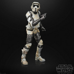  STAR WARS The Mandalorian Figurine Scout Trooper Black Series Carbonized 2021 Hasbro