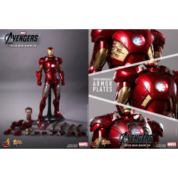 AVENGERS action figure Hot Toys Iron Man Mark VII