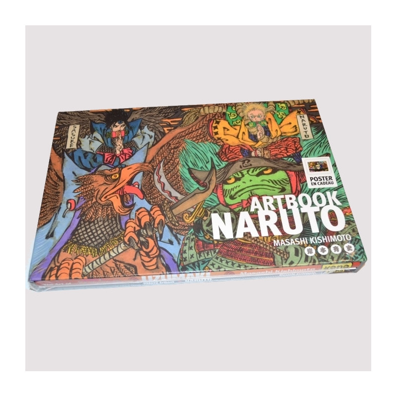 NARUTO Coffret collector 2 art books Naruto + poster Kana