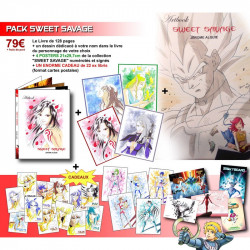  SWEET SAVAGE art book Jêrome Alquié Pack Sweet Savage