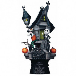  L'ÉTRANGE NOËL DE MR. JACK Diorama D-Stage Jack’s Haunted House Beast Kingdom