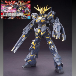  GUNDAM HG RX-0 Unicorn Gundam 02 Banshee Destroy Mode Bandai Gunpla